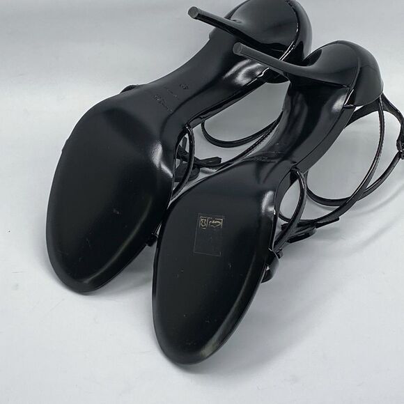 Saint Laurent Cassandra Leather Sandals size 42 - Picture 14 of 16